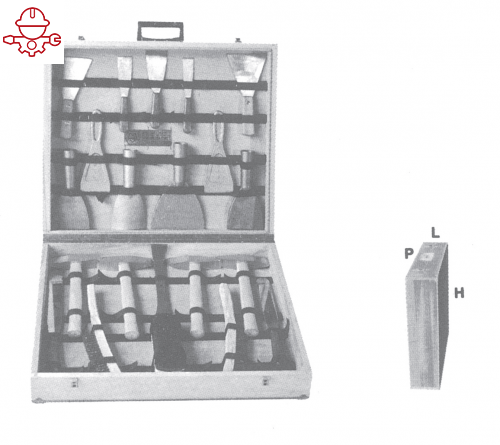 Набор искробезопасного инструмента №1 в кейсе, серия 600 MetalMinotti 600-1000