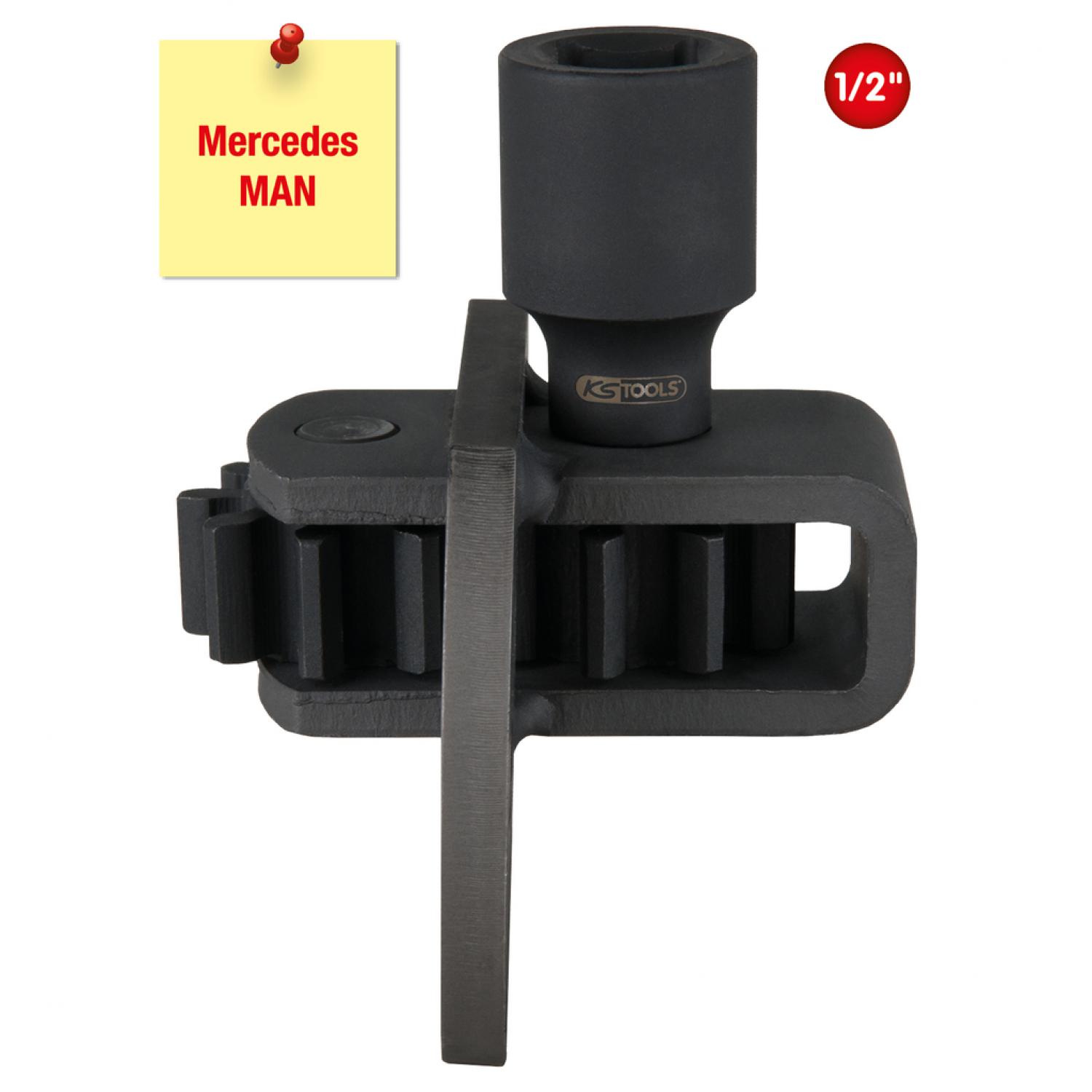 Инструмент для проворачивания двигателя 1/2" для Mercedes / MAN, 70 мм