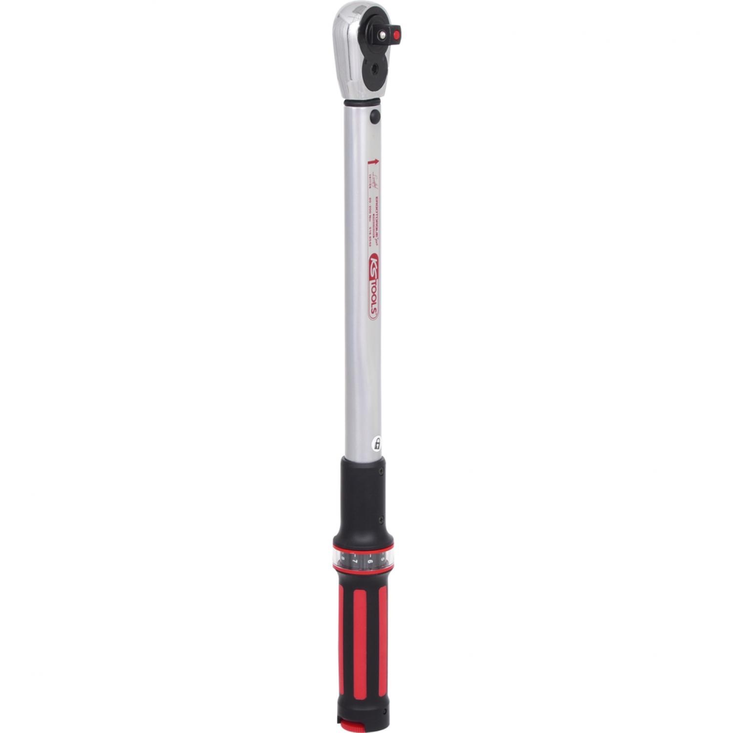 картинка Динамометрический ключ ERGOTORQUE®precision 1/2'' с трещоткой, 40-200 Нм от магазина "Элит-инструмент"