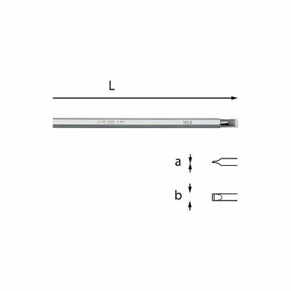 Реверсивные наконечники COMBIDRIVE для винтов с прорезью в головке и с крестообразной выемкой PHILLIPS® 333 IPH U03330028