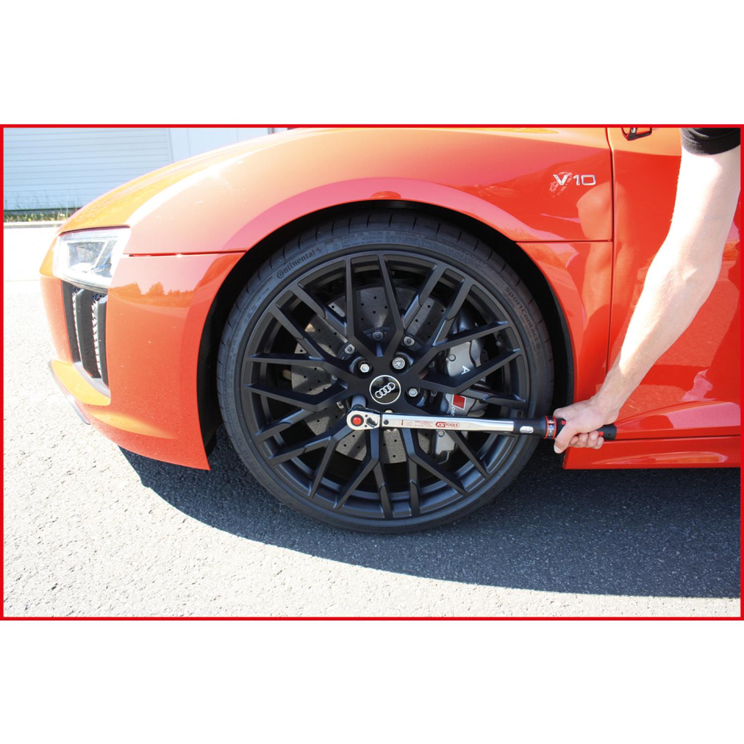 картинка Динамометрический ключ ERGOTORQUE®precision 1/2'' с трещоткой, 40-200 Нм от магазина "Элит-инструмент"