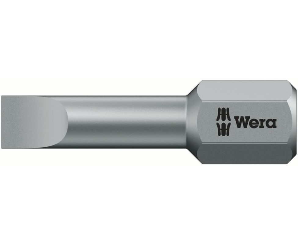 картинка Насадка Wera 800/1 TZ WE-056203 шлицевая 0.5 х 4.0 х 25 Torsion от магазина "Элит-инструмент"