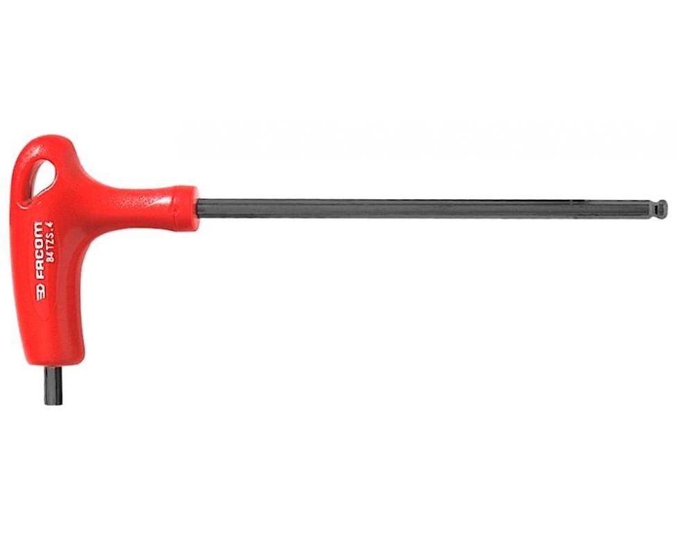 картинка Отвертка Т-образная HEX 8х175 со сферической головкой Facom 84TZS.8 от магазина "Элит-инструмент"