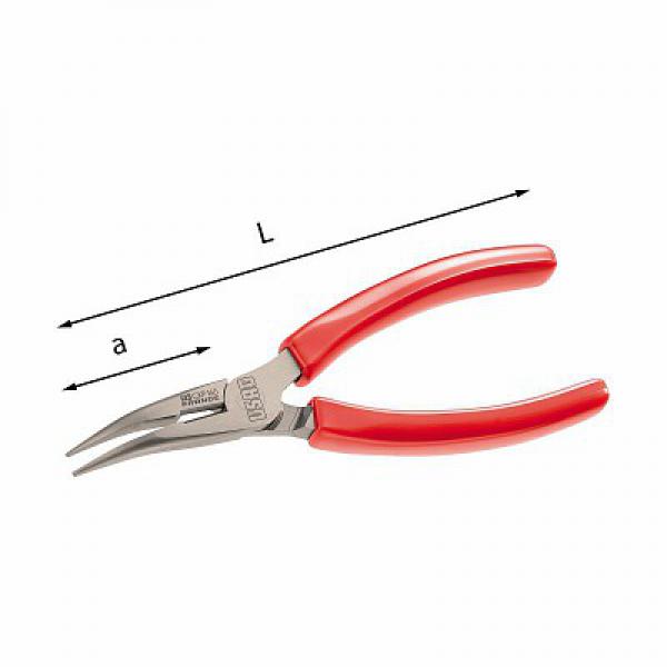 Плоскогубцы с полукруглыми сверхдлинными губками, изогнутыми на 45° 133 CXP U01330165