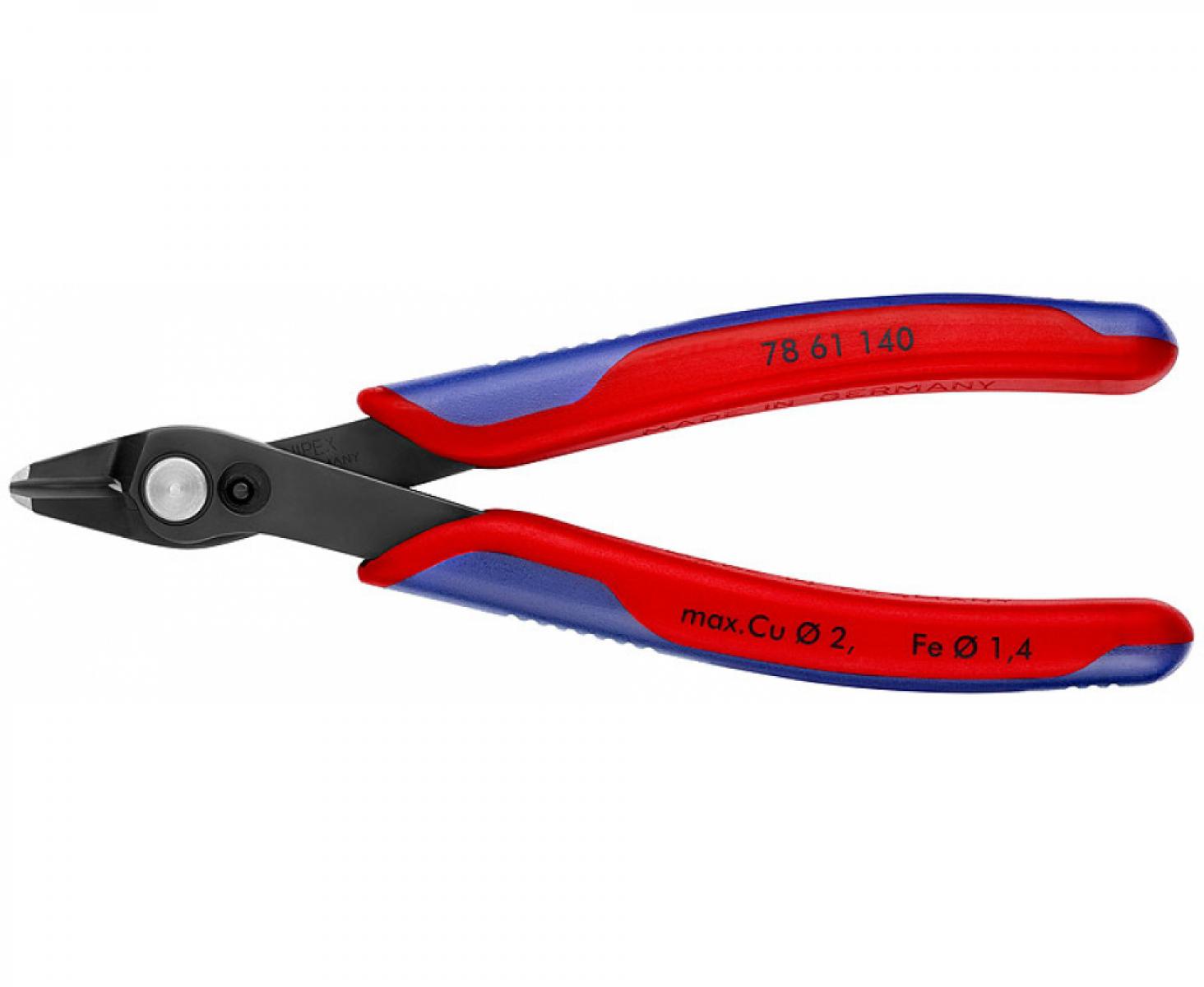 картинка Кусачки прецизионные Electronic Super Knips XL Knipex KN-7861140SB от магазина "Элит-инструмент"