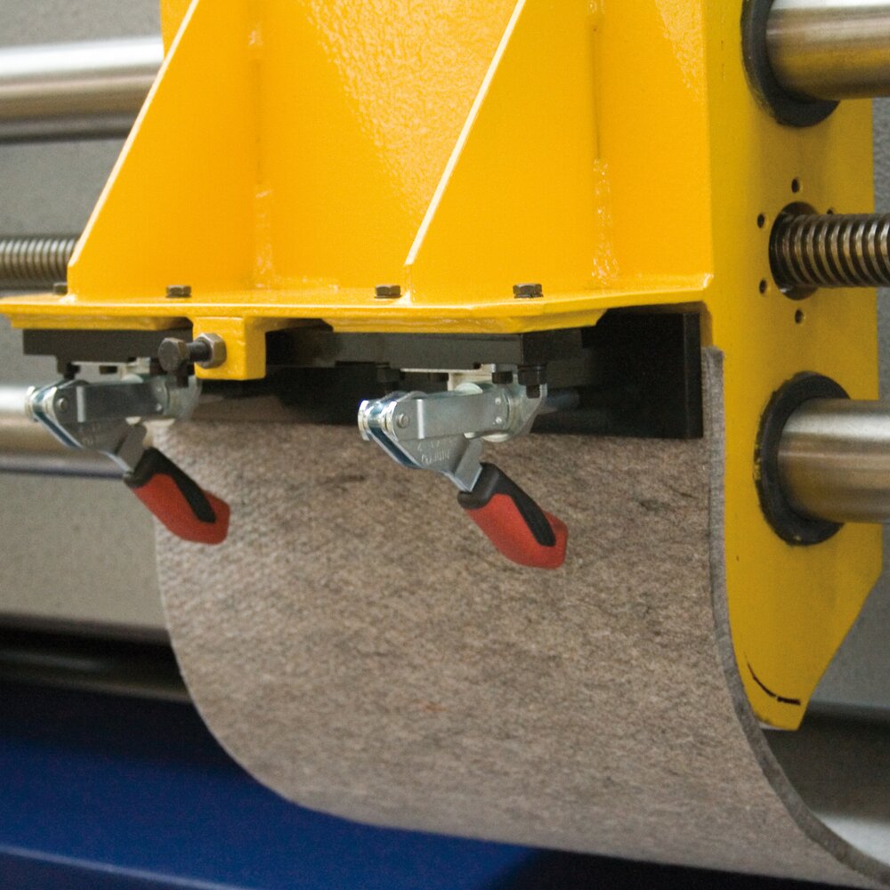 картинка Шарнирный зажим двухтактного типа с красной ручкой АМF 94151 от магазина "Элит-инструмент"