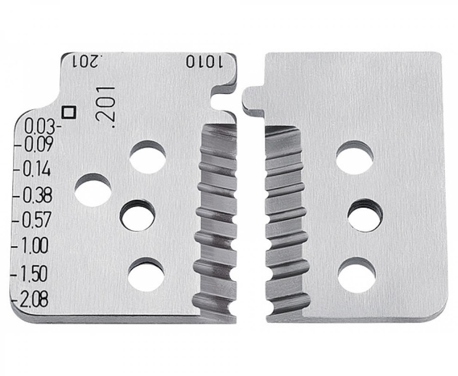 картинка 1 пара запасных ножей Knipex KN-121902 от магазина "Элит-инструмент"