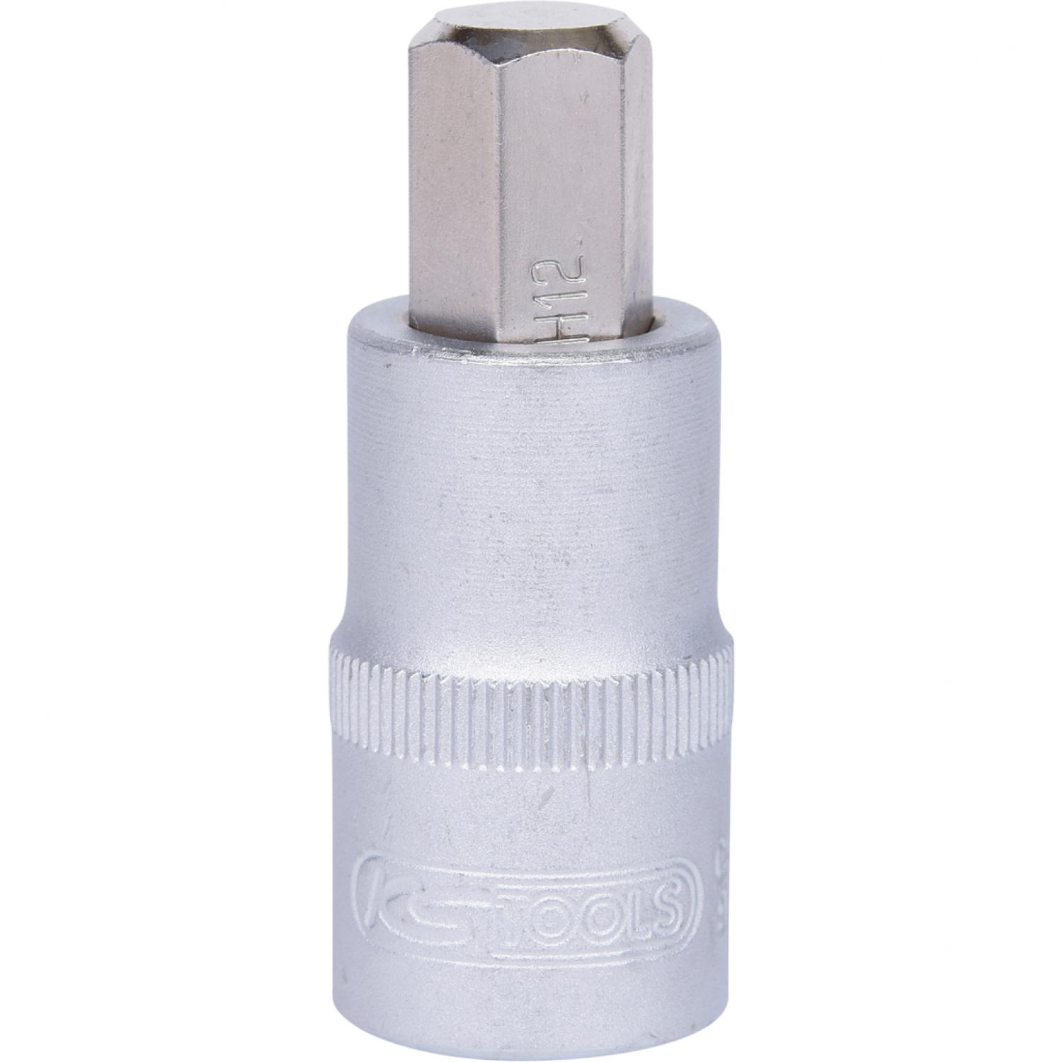 картинка Торцовая головка с битом 1/2" с внутренним шестигранником, короткая, 12 мм подвеска от магазина "Элит-инструмент"