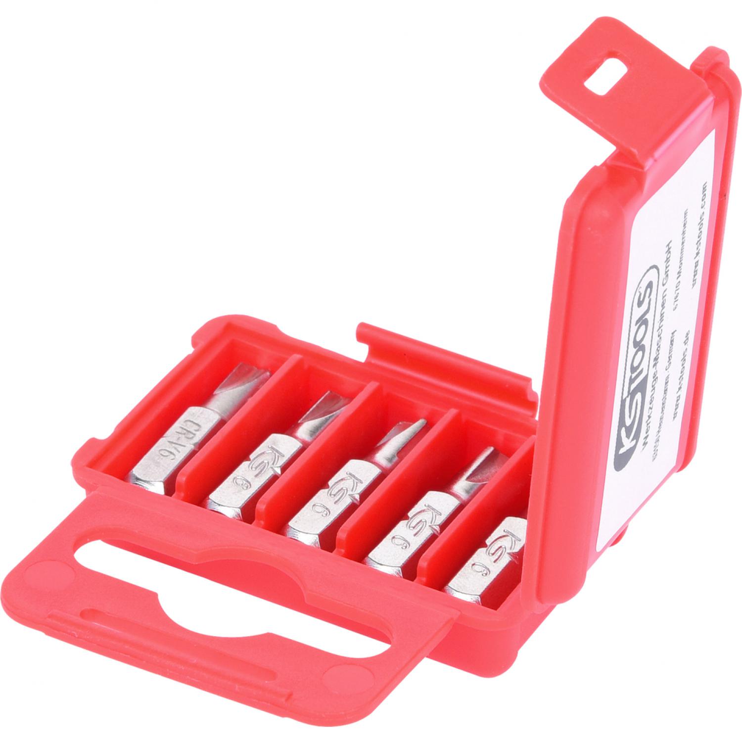 картинка Бит 1/4" с профилем Torq-Set®, 25 мм, #6, 5 шт в упаковке от магазина "Элит-инструмент"
