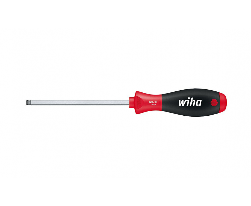 Отвертка Wiha SoftFinish MagicRing HEX 367R 26085 8 x 150 со сферической головкой