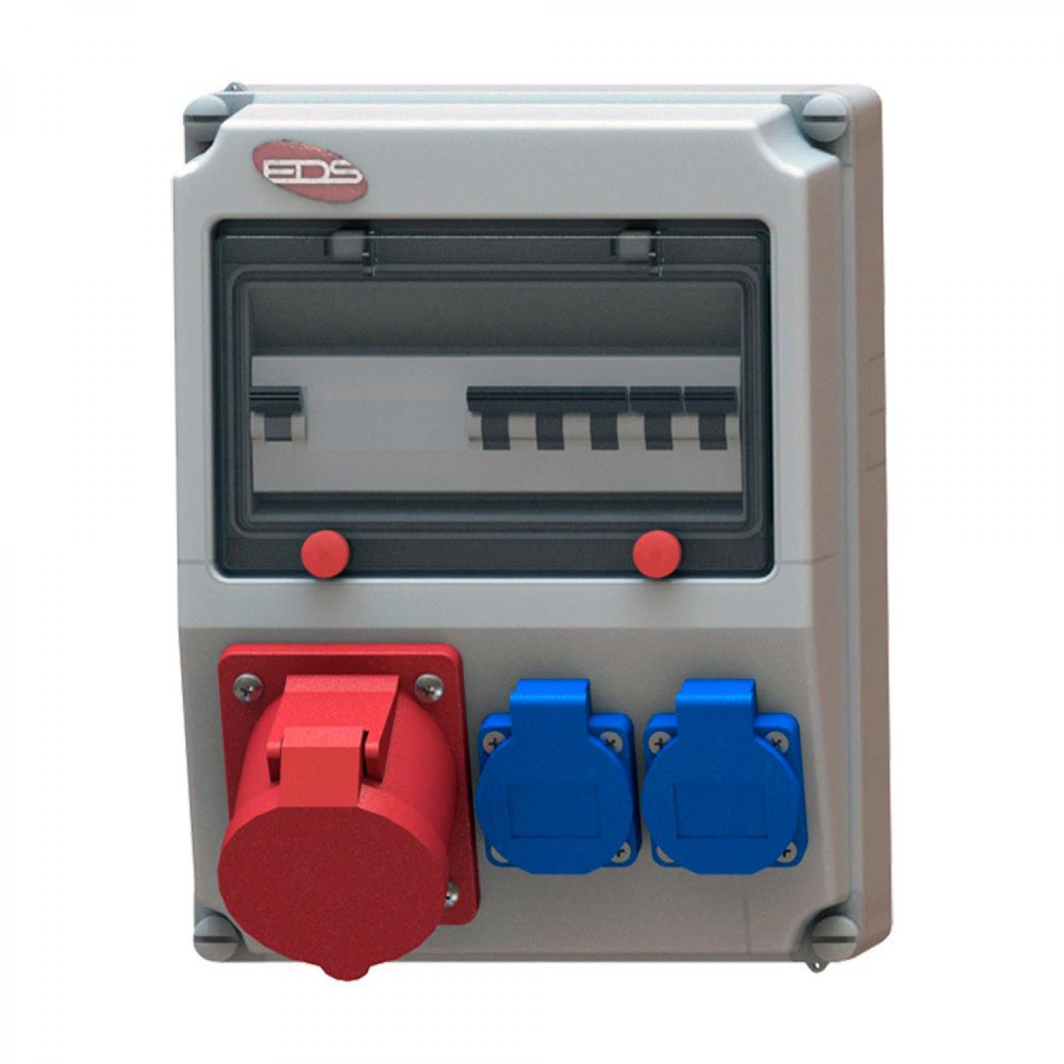 картинка Комбинационный модуль Щит с розетками - T P01.009 от магазина "Элит-инструмент"