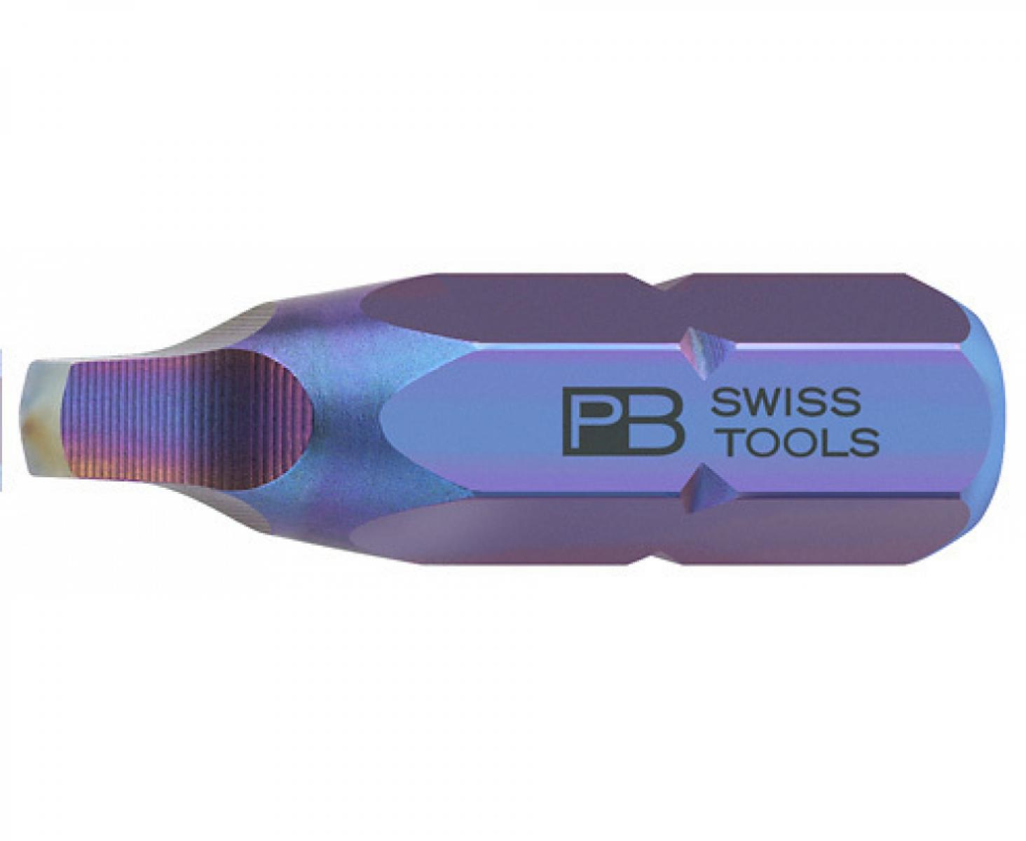 Бита Robertson PrecisionBits C6,3 с внешним шестигранником 1/4" PB Swiss Tools PB C6.185/1