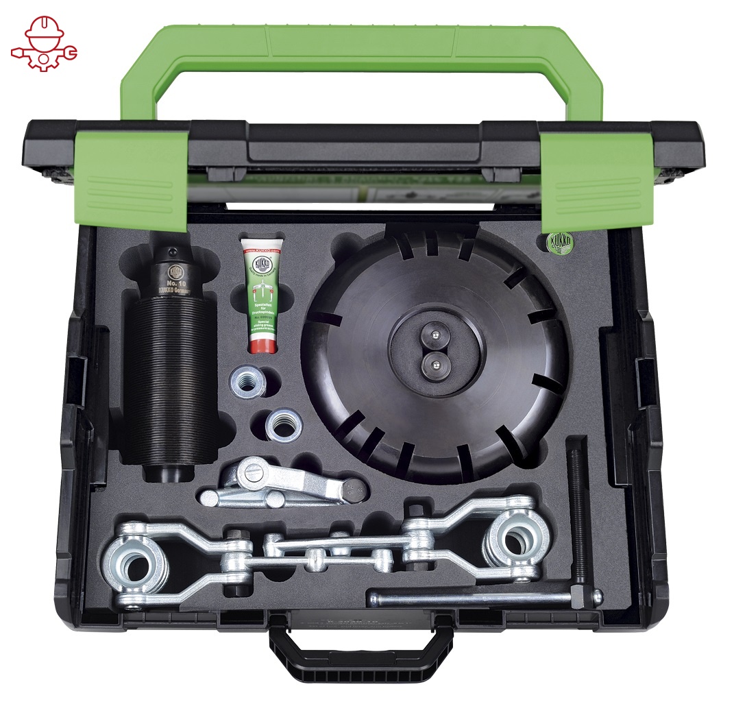 картинка Гидравлический съёмник ступицы колеса Kukko 10-G от магазина "Элит-инструмент"