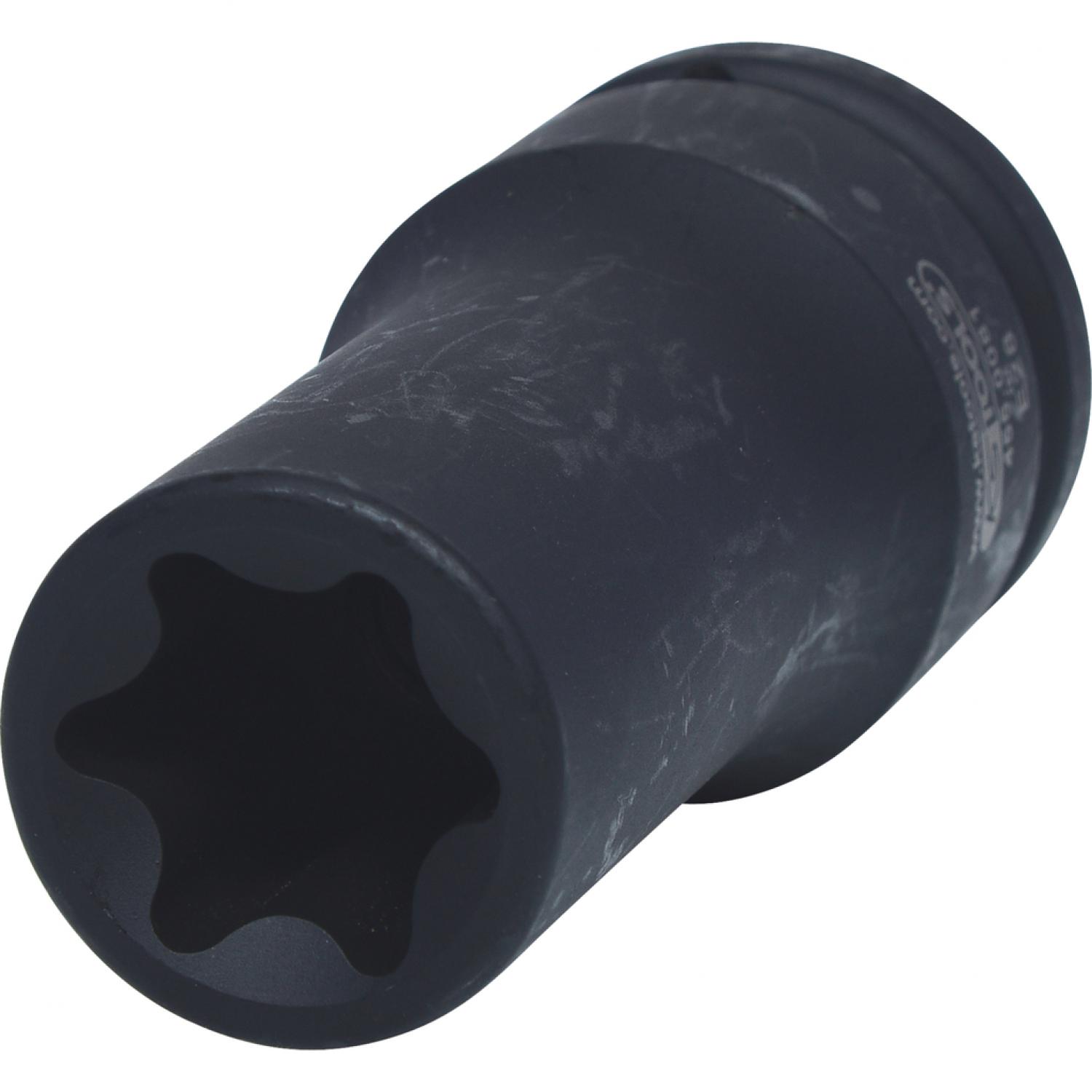 Силовая торцовая головка 3/4" с профилем Torx, длинная, E28