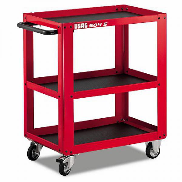 Многоцелевой инструментальный шкаф на колесах с 3 полками 504 S U05040003