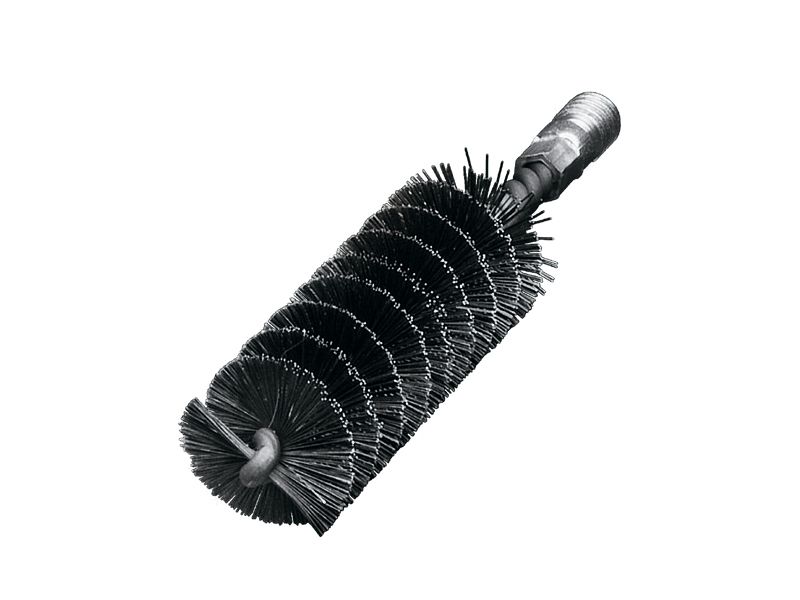 картинка Ерш с наружной резьбой W 1/2" с прямой стальной проволокой диаметр 25 мм одиночная спираль IBG от магазина "Элит-инструмент"