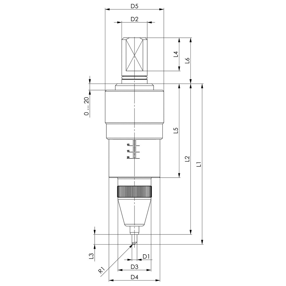 картинка Маркер AMF Очень большой АМF 548180 от магазина "Элит-инструмент"