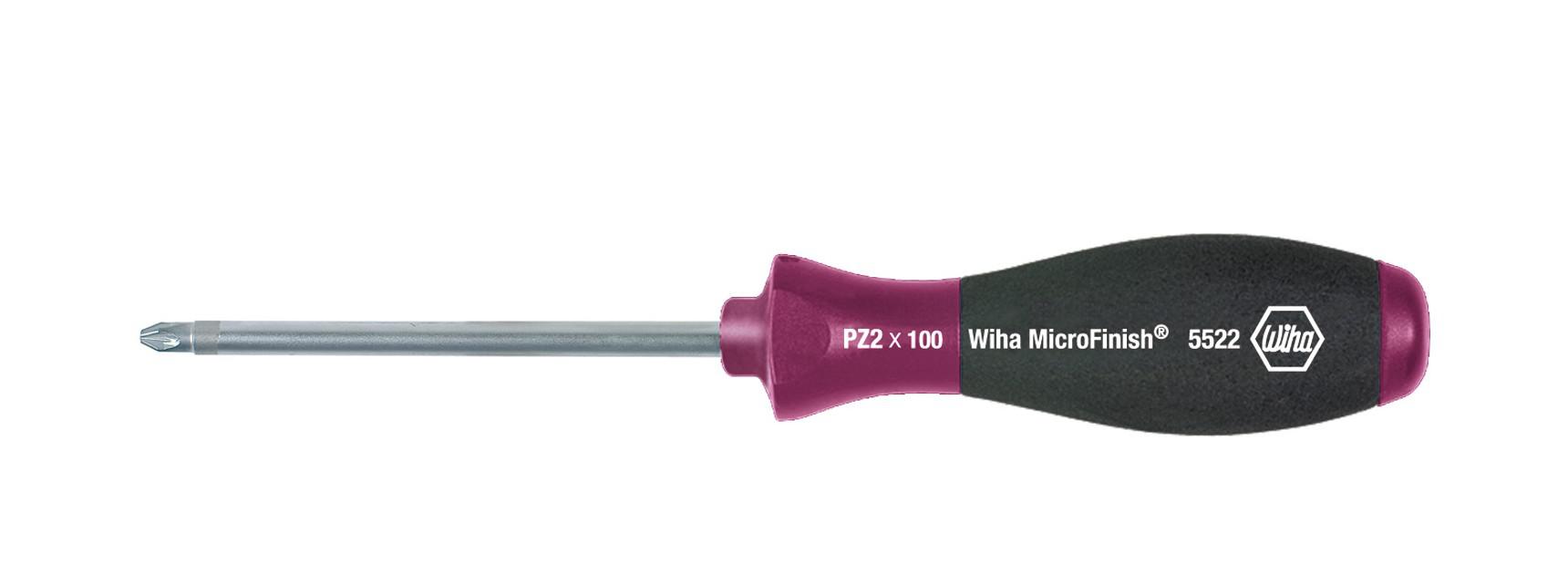 Отвертка Pozidriv MicroFinish® 5522 WIHA 29154