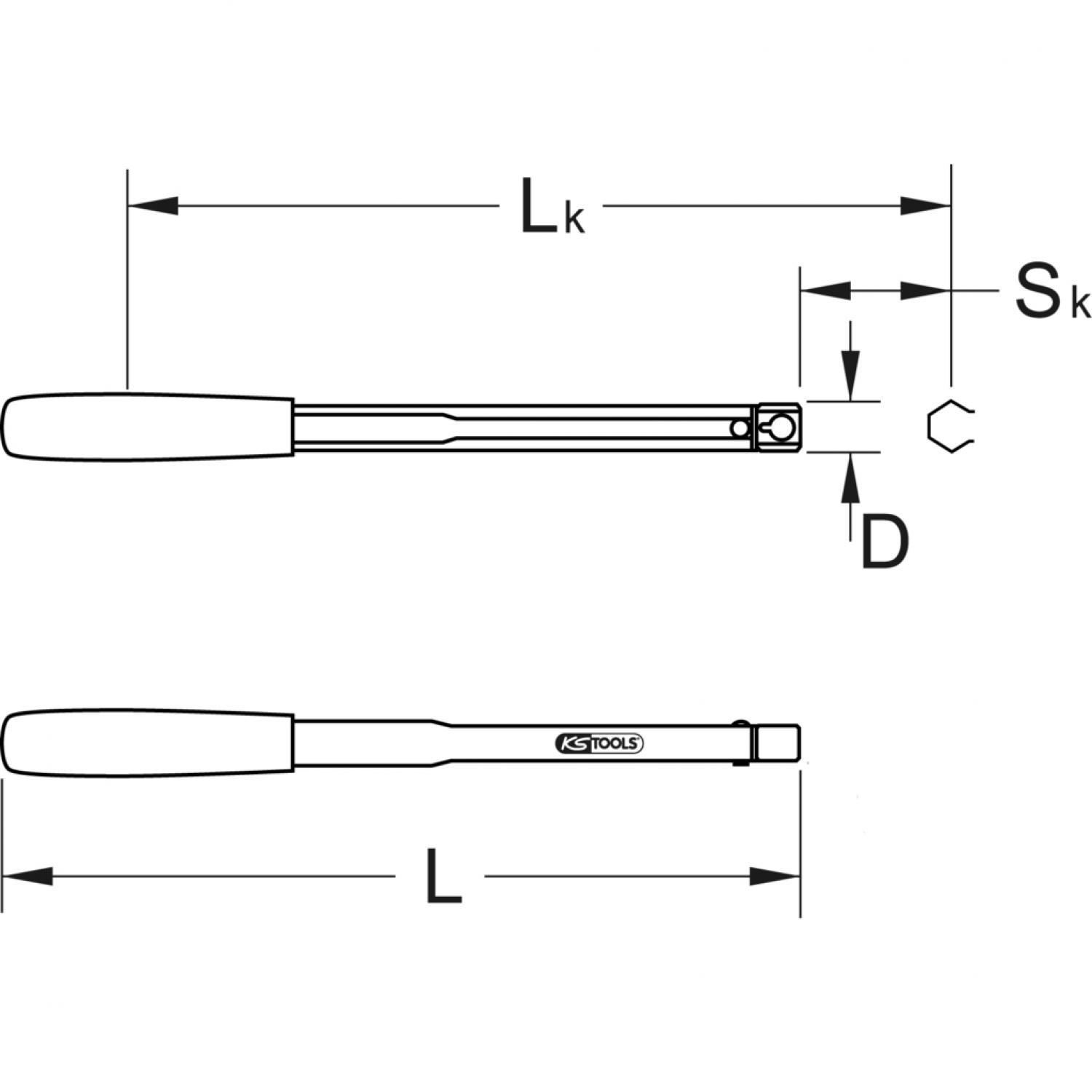 картинка Вставной динамометрический ключ ERGOTORQUE®precision 9x12 мм с точной настройкой, 5-25 Нм от магазина "Элит-инструмент"