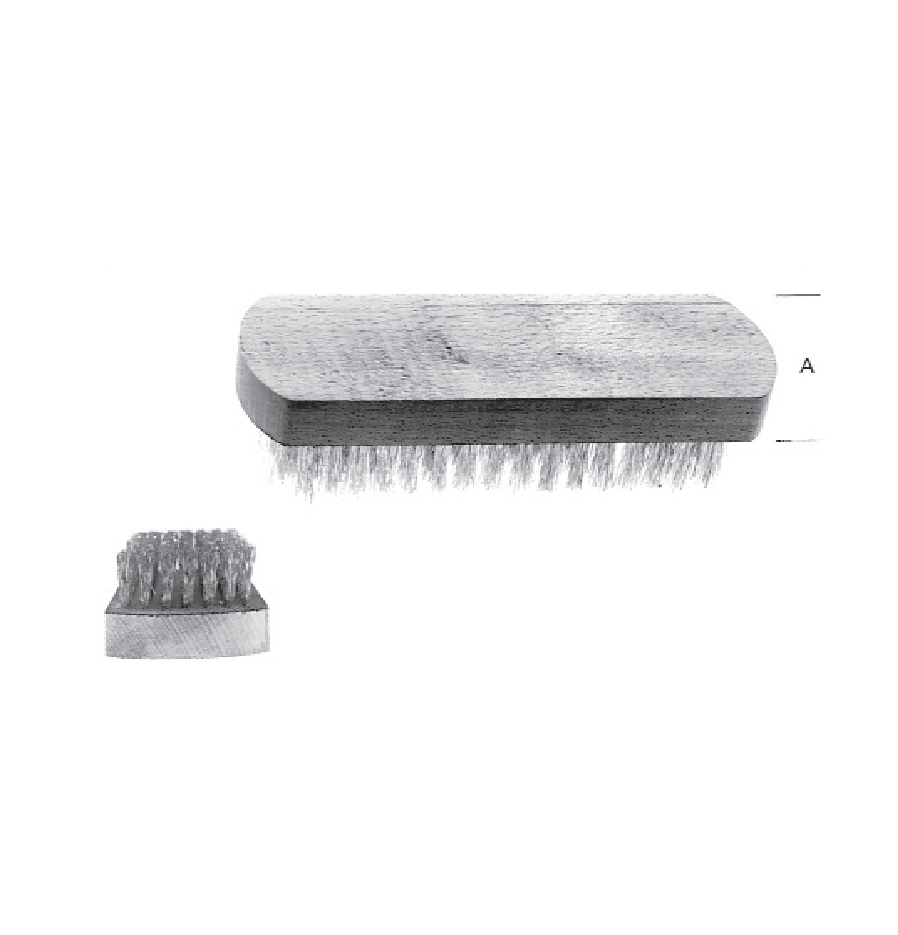 картинка Щетка с рифлёной проволокой искробезопасная 180 мм, серия 541 MetalMinotti 541-1800 от магазина "Элит-инструмент"