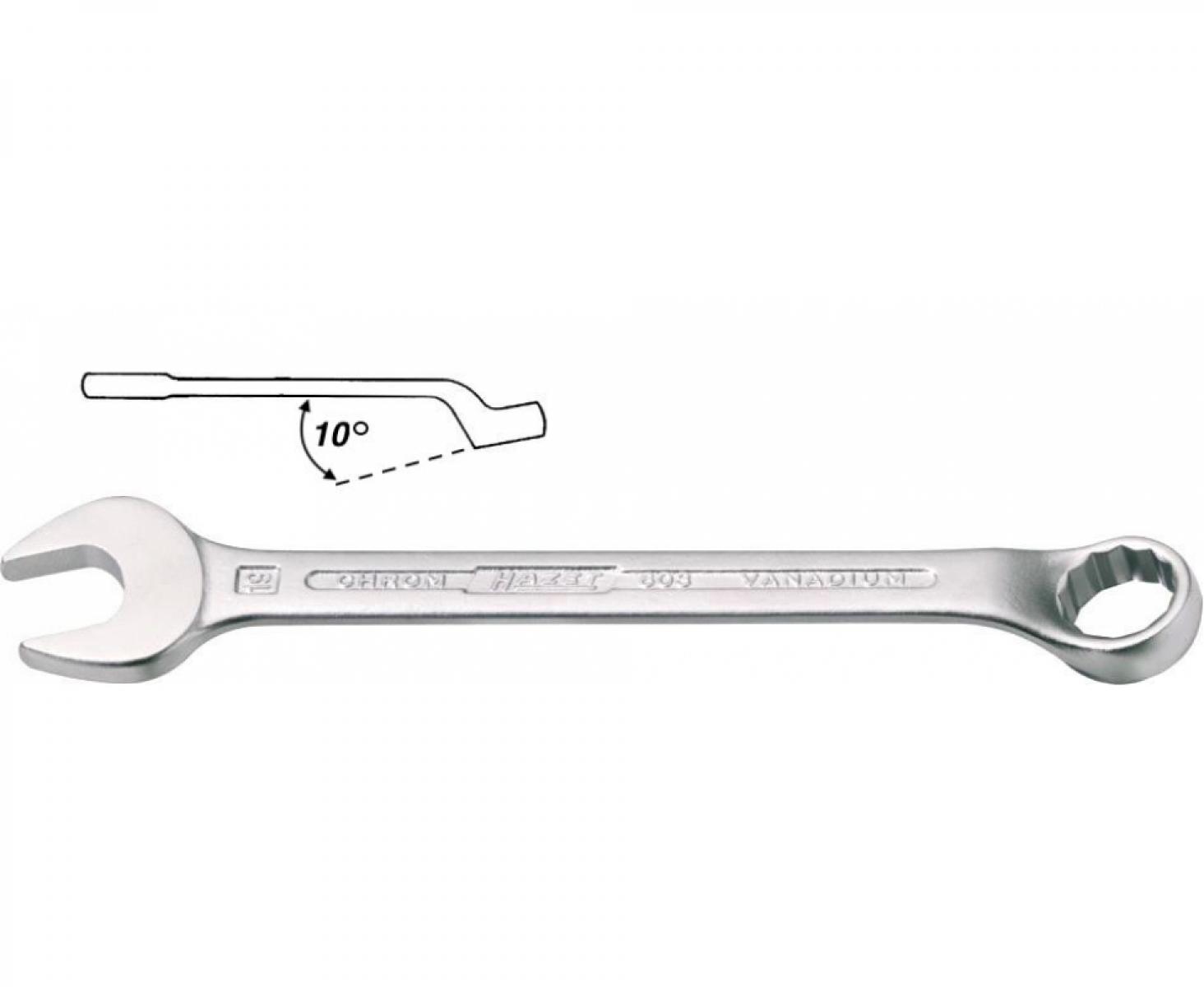 картинка Ключ гаечный комбинированный 603 27 мм Hazet 603-27 от магазина "Элит-инструмент"