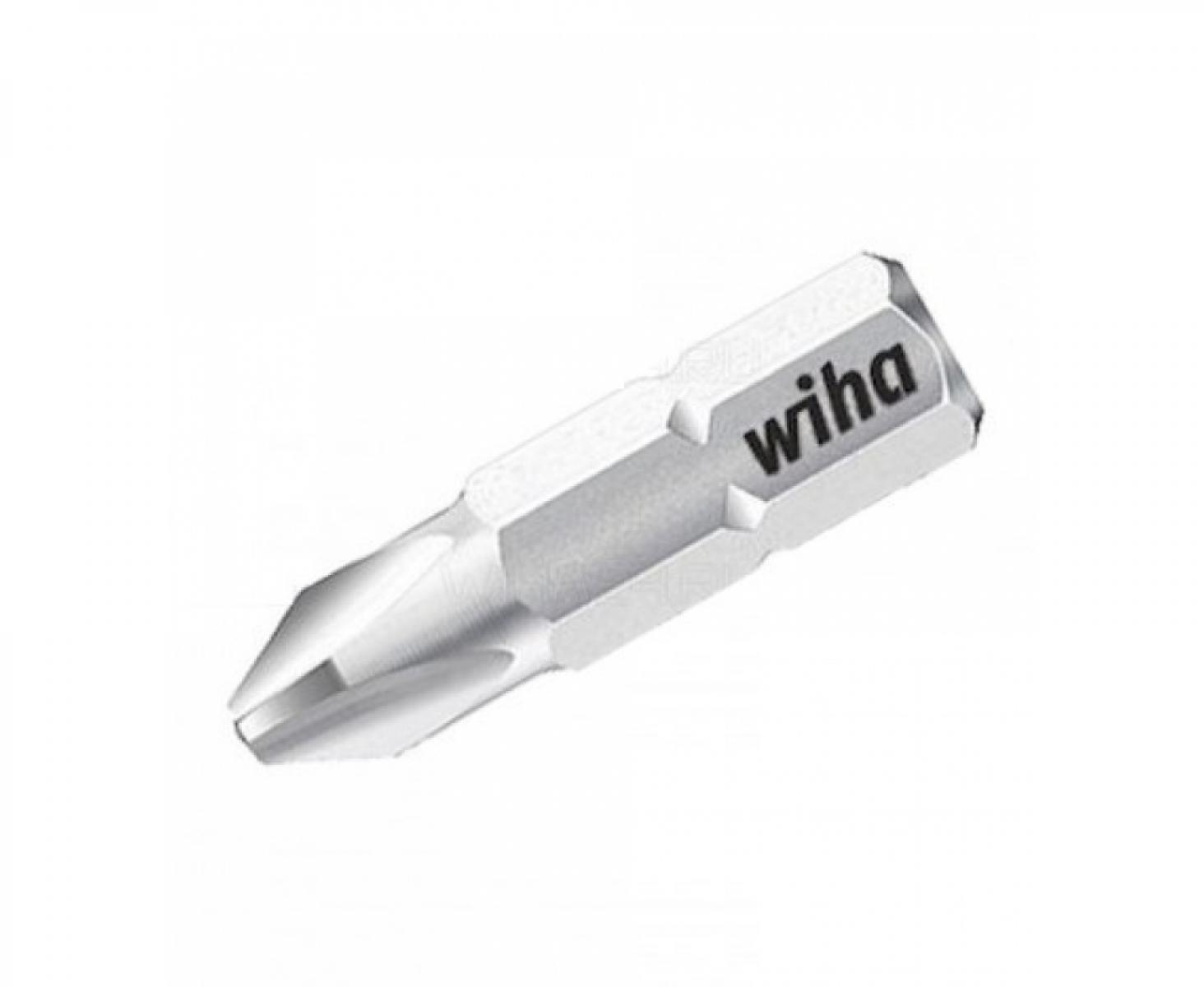 Бита Wiha Standard Phillips 7011ST 32651 PH3 крестовая из нержавеющей стали