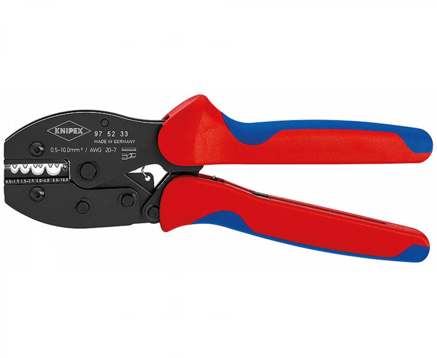 картинка KNIPEX PreciForce клещи зажимные для опрессовки KN-975233 от магазина "Элит-инструмент"