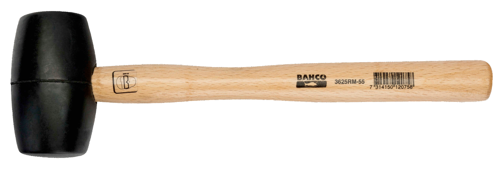 картинка Резиновая киянка, деревянная рукоятка BAHCO 3625RM от магазина "Элит-инструмент"