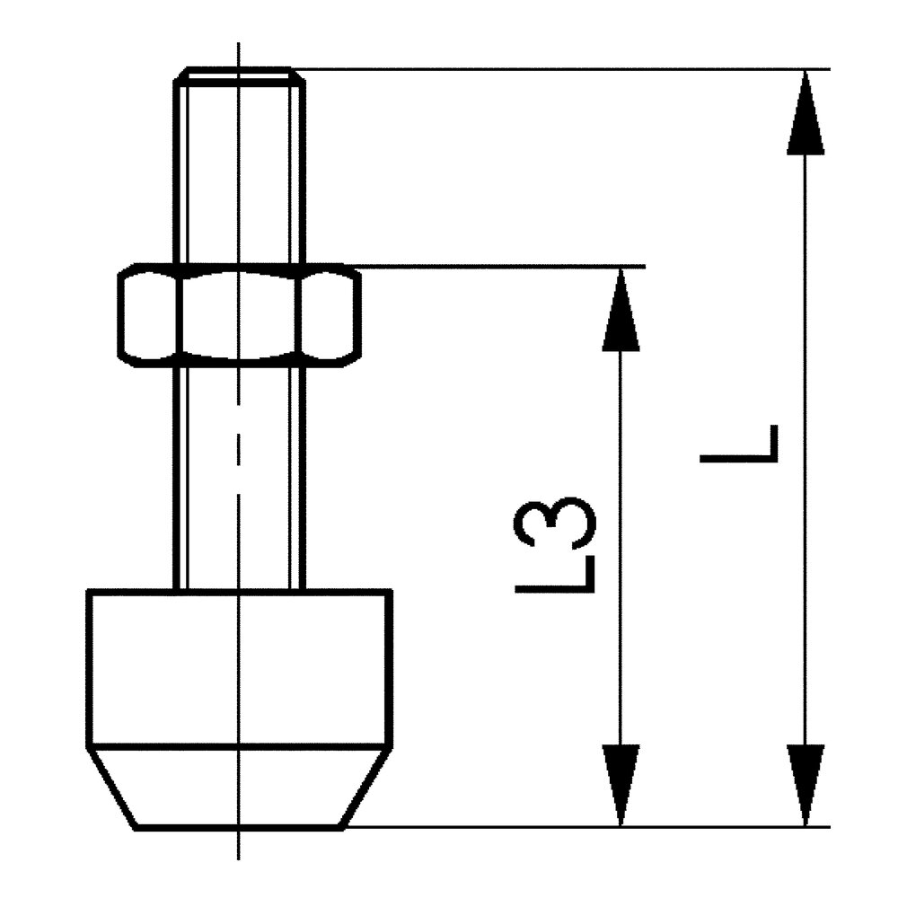 картинка Зажимной винт АМF 98038 от магазина "Элит-инструмент"