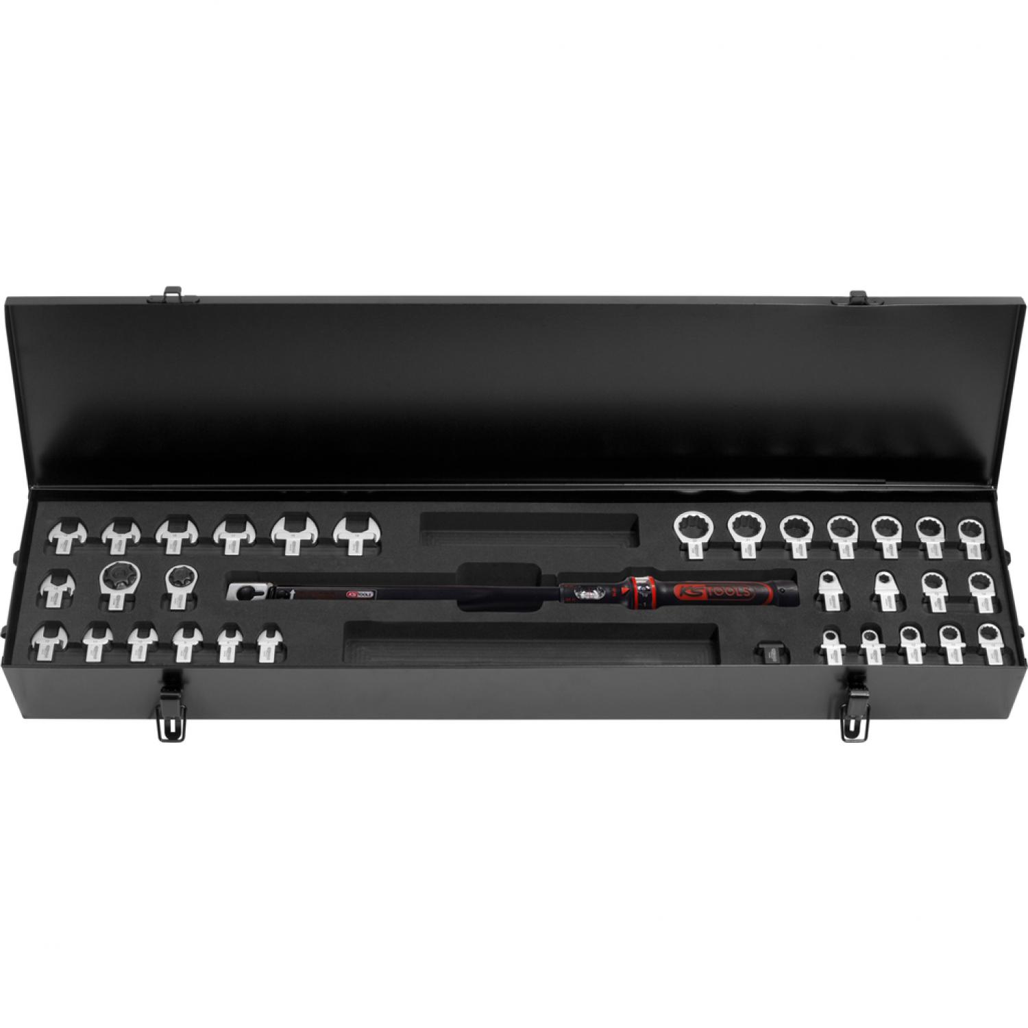 Комплект вставных динамометрических ключей ERGOTORQUE®precision 9x12 мм, 40-200 Нм, 33 шт KSTools 516.1645