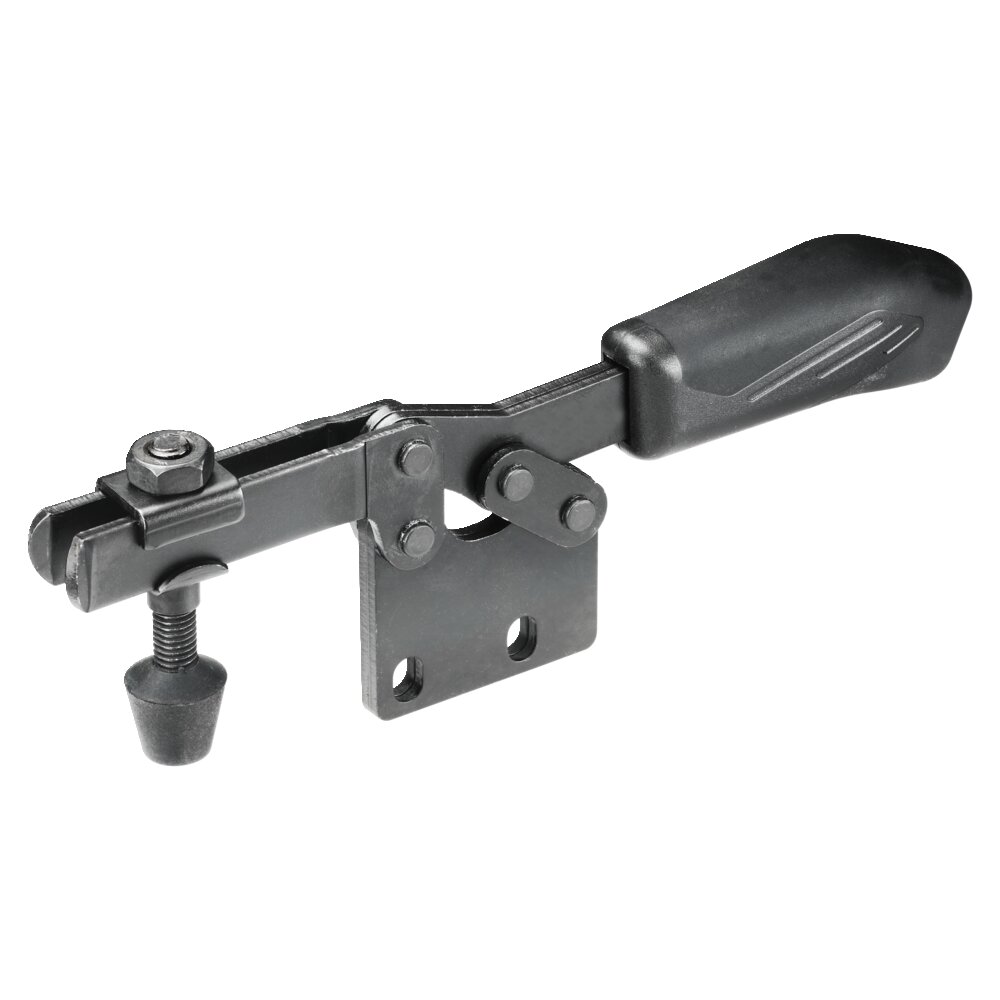 Горизонтальный шарнирный зажим, черный АМF 90381