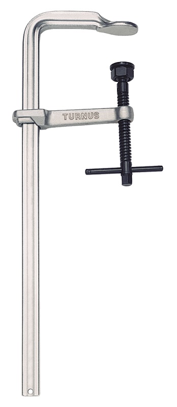 картинка Цельнометаллическая строительная струбцина VIRIDIS, с Т-образной рукояткой Kukko 480K0300-175 от магазина "Элит-инструмент"