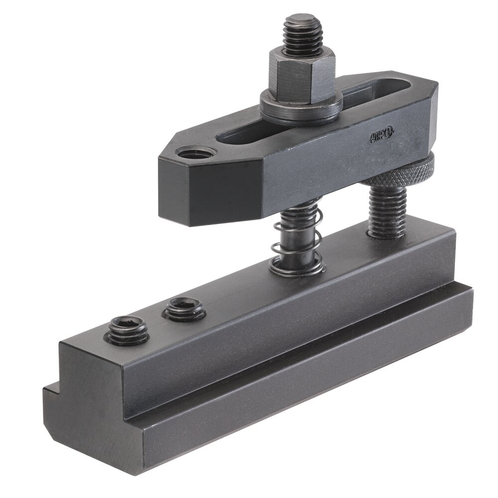 Зажимной узел для закрепления снаружи инструментального стола АМF 73981