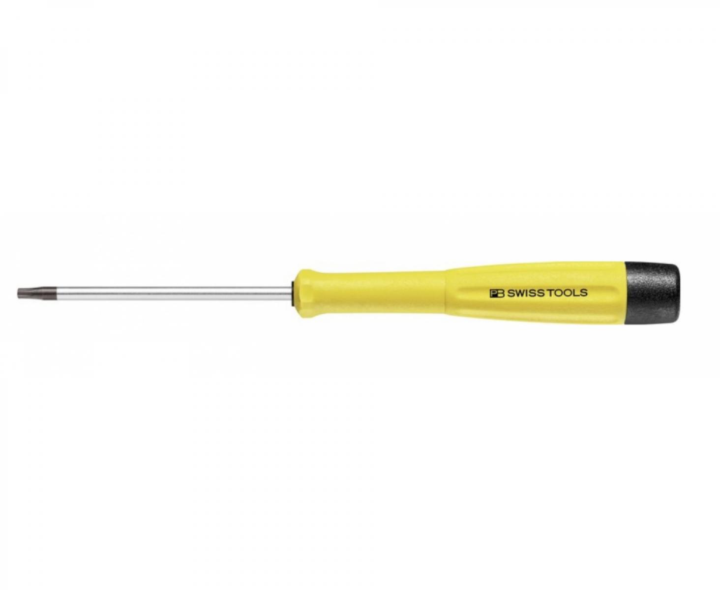 картинка Отвертка прецизионная антистатическая TORX BO ESD PB Swiss Tools PB 8124.B 6-50 ESD T6H от магазина "Элит-инструмент"