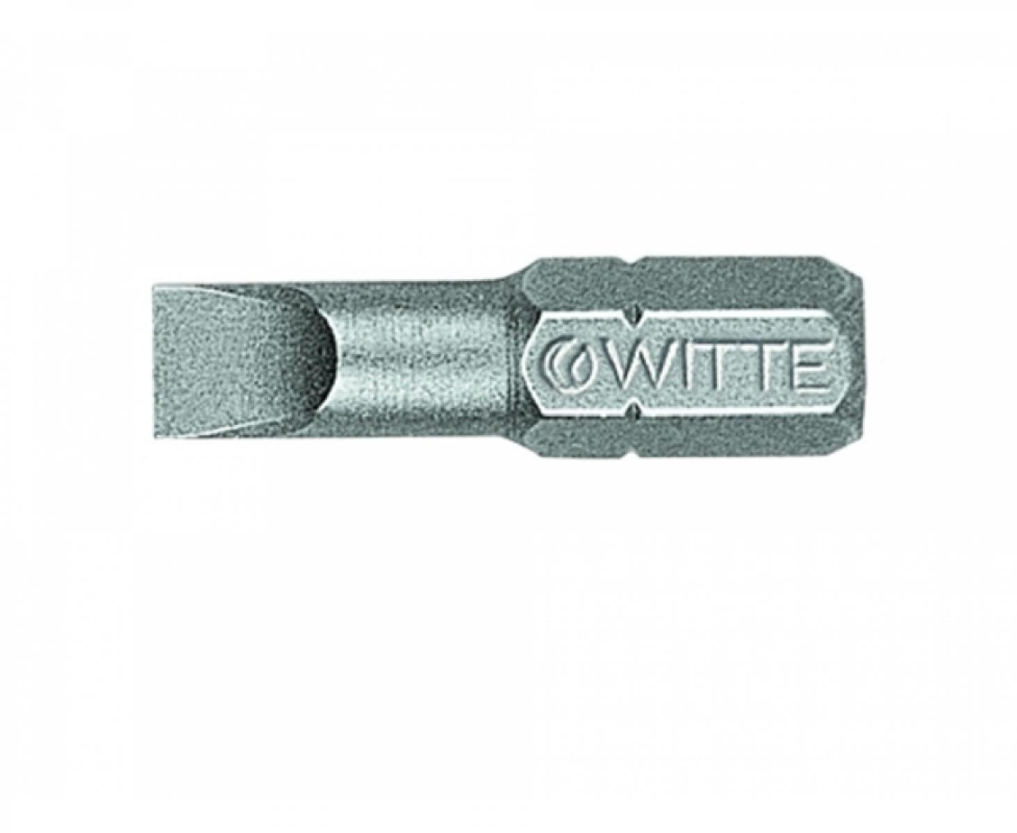 картинка Бита Witte INDUSTRIE 26415 8,0 х 25 мм шлицевая для держателя C6,3 от магазина "Элит-инструмент"