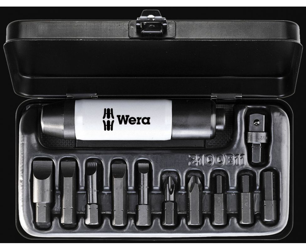 Набор ударных винтовертов Wera 2100/B 11 WE-073465