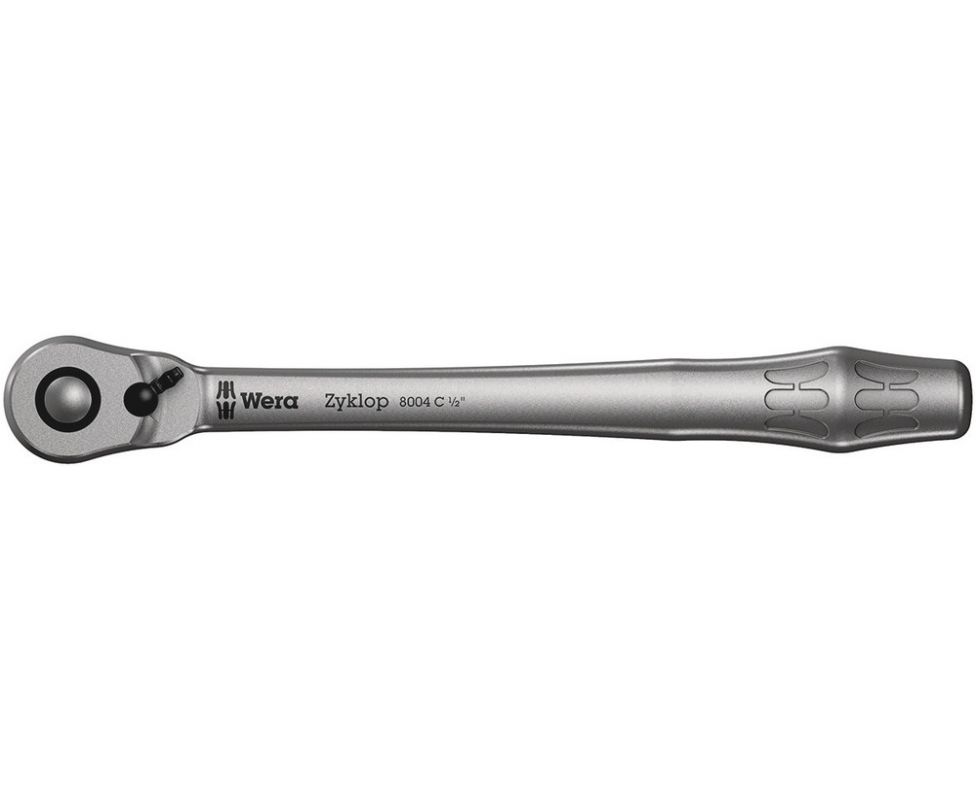 картинка 8004 C Zyklop Metal - трещотка, переключение реверса, привод 1/2 Wera WE-004064 от магазина "Элит-инструмент"