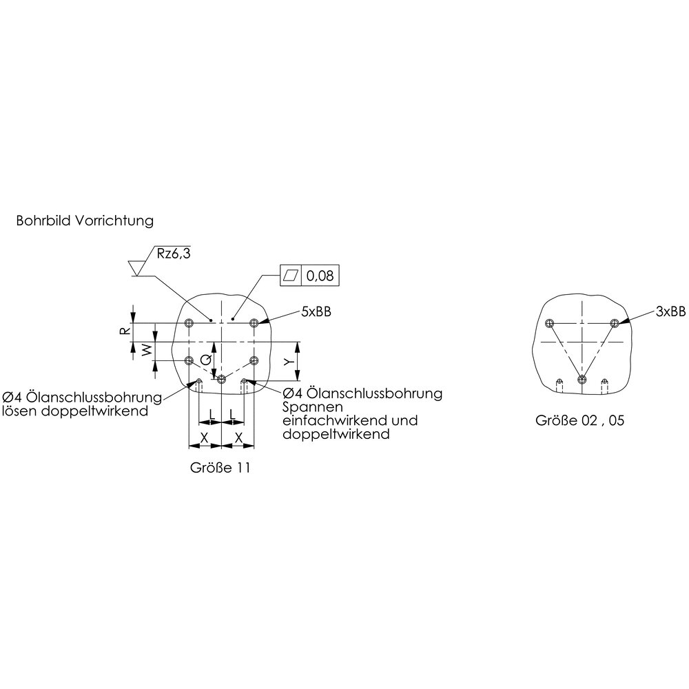 картинка Поворотный зажим, крепление к основанию на фланце, прецизионная конструкция АМF 327973 от магазина "Элит-инструмент"