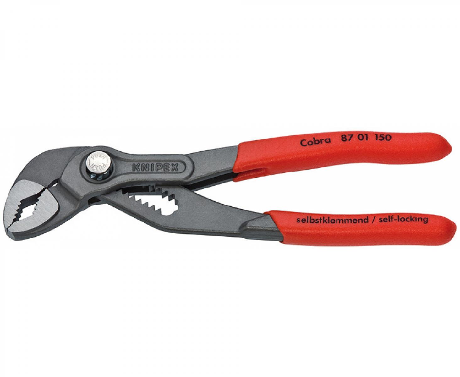 картинка KNIPEX Cobra высокотехнологичные сантехнические клещи KN-8701150 от магазина "Элит-инструмент"