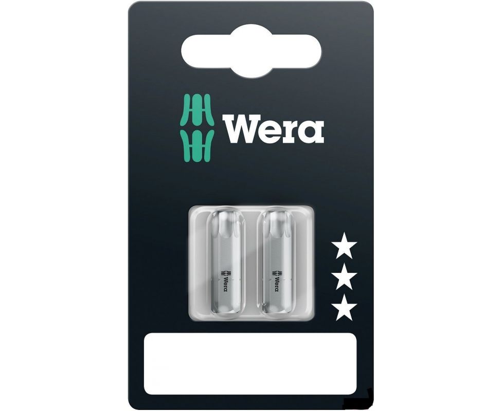 Набор бит-насадок Wera 867/1 TORX TX 30 WE-05066490013 2 шт.