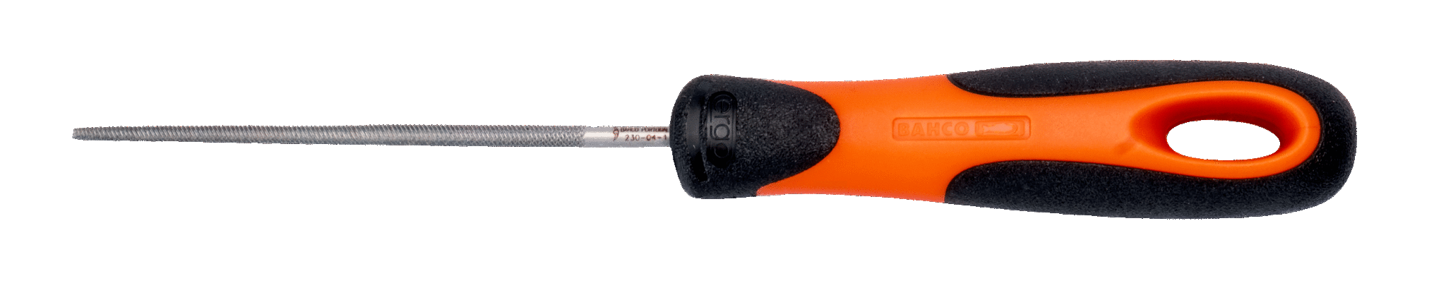 картинка Напильник круглый, индивидуальная упаковка, c рукояткой ERGO™ BAHCO 1-230-10-1-2 от магазина "Элит-инструмент"