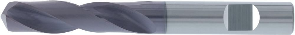 Цельное твердосплавное сверло, хвостовик HB, 3 x D, ecoline, FORTIS 4317784713849 (ø сверла (м7) - 3,7 мм / длина спирали - 20 мм / общая длина - 62 мм / хвостовик ø (h6) - 6 мм / сталь - 80 / сталь - 70 / сталь - 40 / сталь - 35)