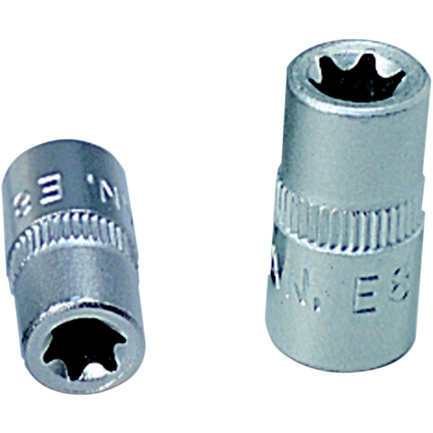 Торцовая головка с внешним профилем Torx 1/4'', E12