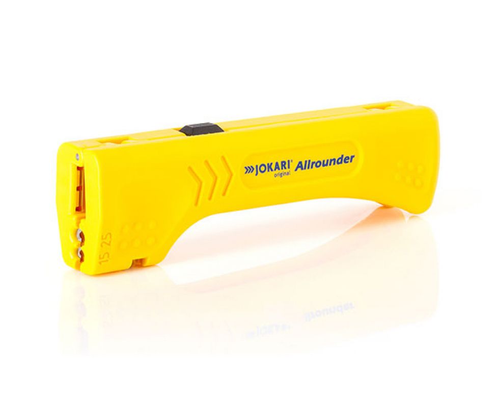 Инструмент Allrounder для снятия изоляции с круглых и плоских кабелей Jokari JK 30900