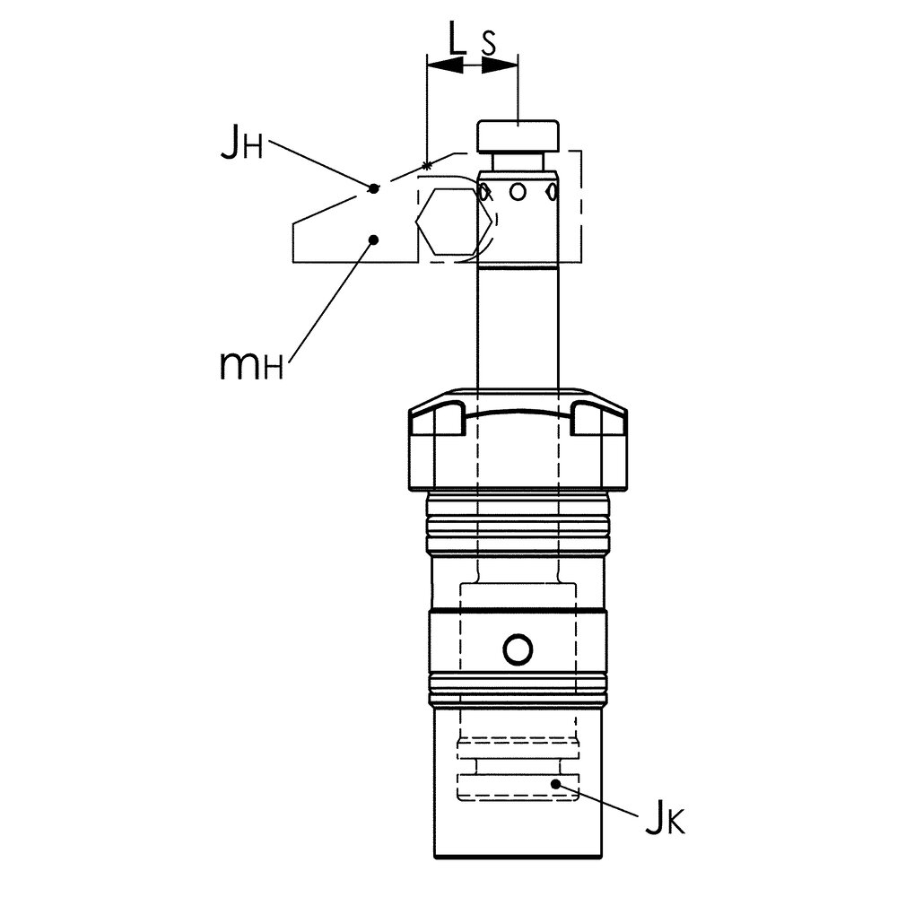 картинка Поворотный зажим, вставной монтаж АМF 556957 от магазина "Элит-инструмент"