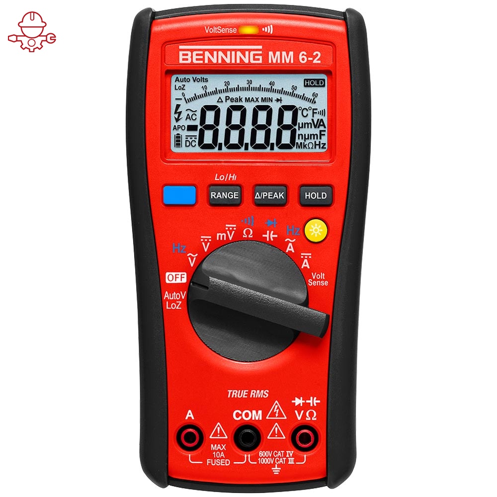 картинка Мультиметр BENNING  MM 6-2 цифровой, промышленный / 5587 0215 Fplus от магазина "Элит-инструмент"
