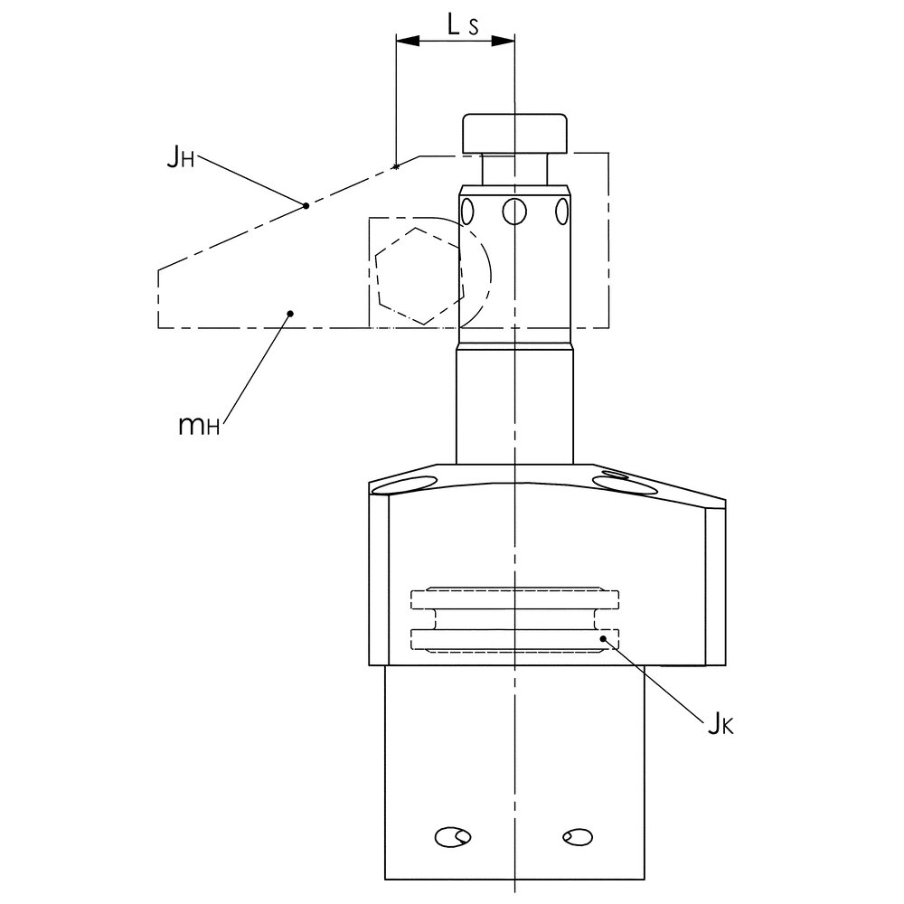 картинка Поворотный зажим для крепления на верхнем фланце АМF 556965 от магазина "Элит-инструмент"
