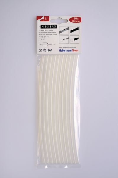 HIS-3-BAG-6/2-PO-X-CL : HIS-3-BAG-6/2 HellermannTyton 308-30615