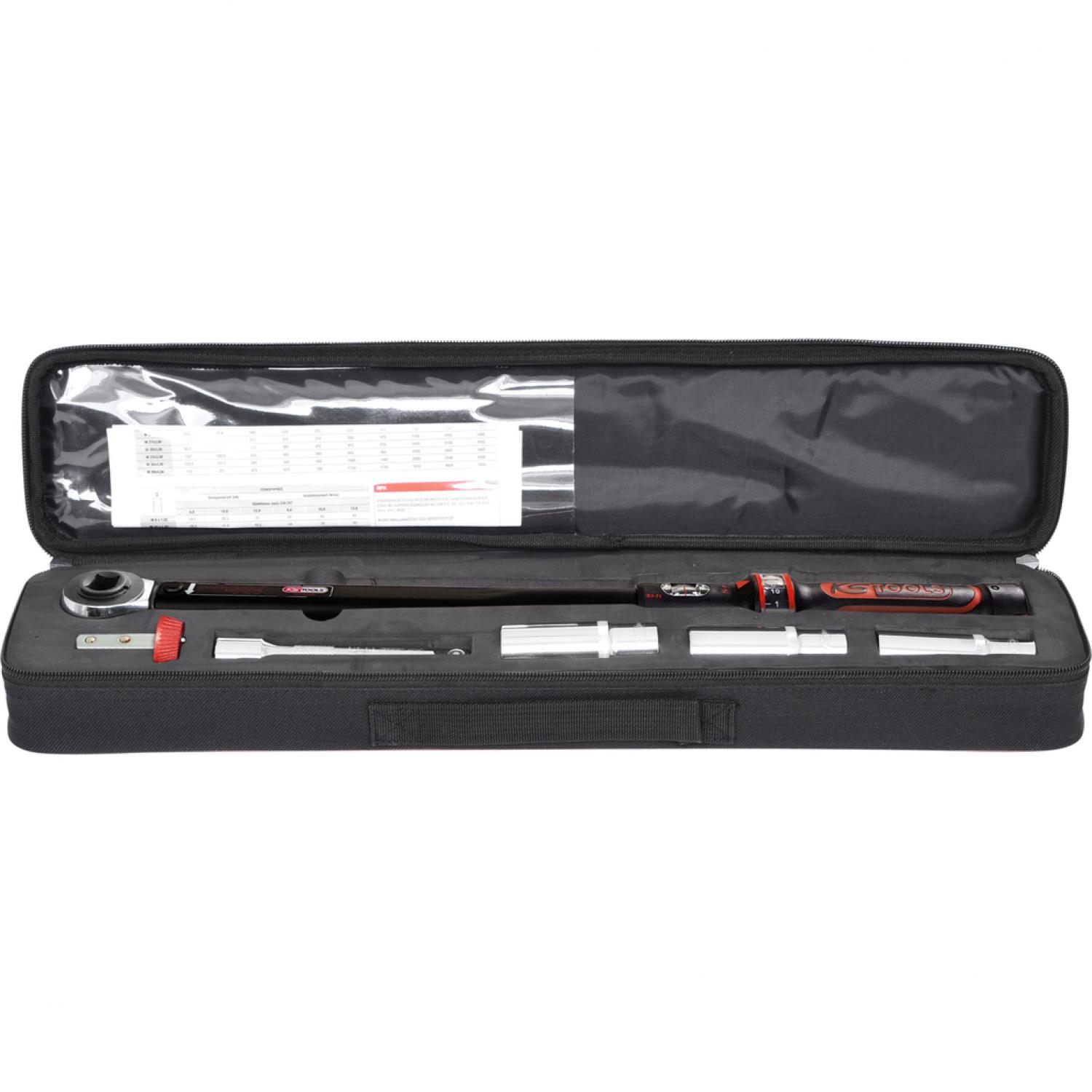 Комплект динамометрических ключей ERGOTORQUEprecision 1/2", 40-200 Нм, 5 шт