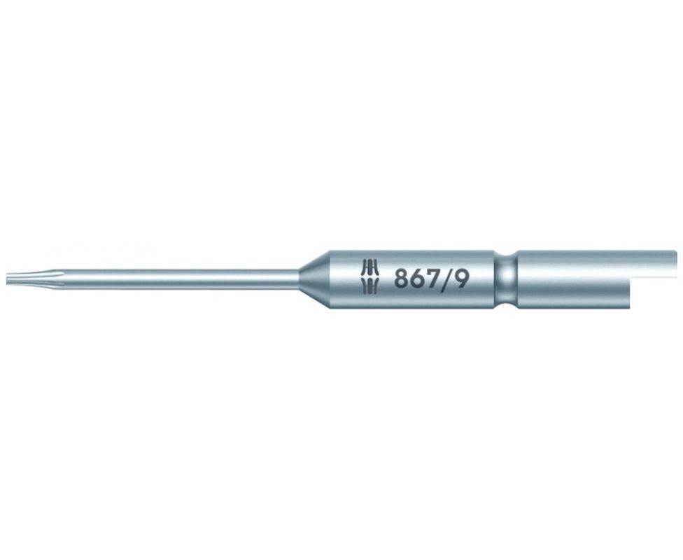 картинка 867/9 C TORX Насадка для винтов с приводом Halfmoon 4 мм TX3х44 Wera WE-135222 от магазина "Элит-инструмент"
